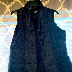 Maurices Leopard Puffer Vest